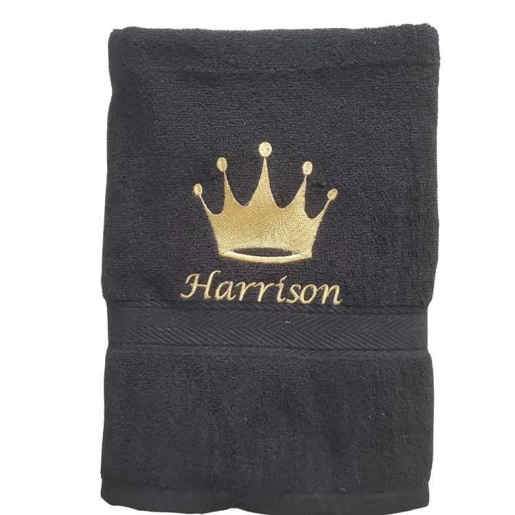 Shop Personalised Bath Towel Set For Couple